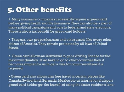 Green Card Benefits: Green Card Holder Rights and Other Advantages of.
